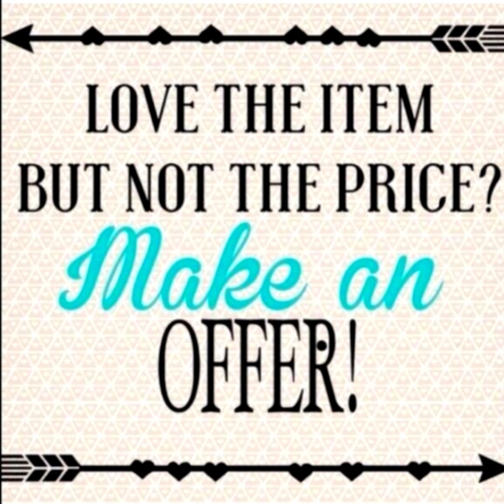 Make me a (reasonable) offer!
